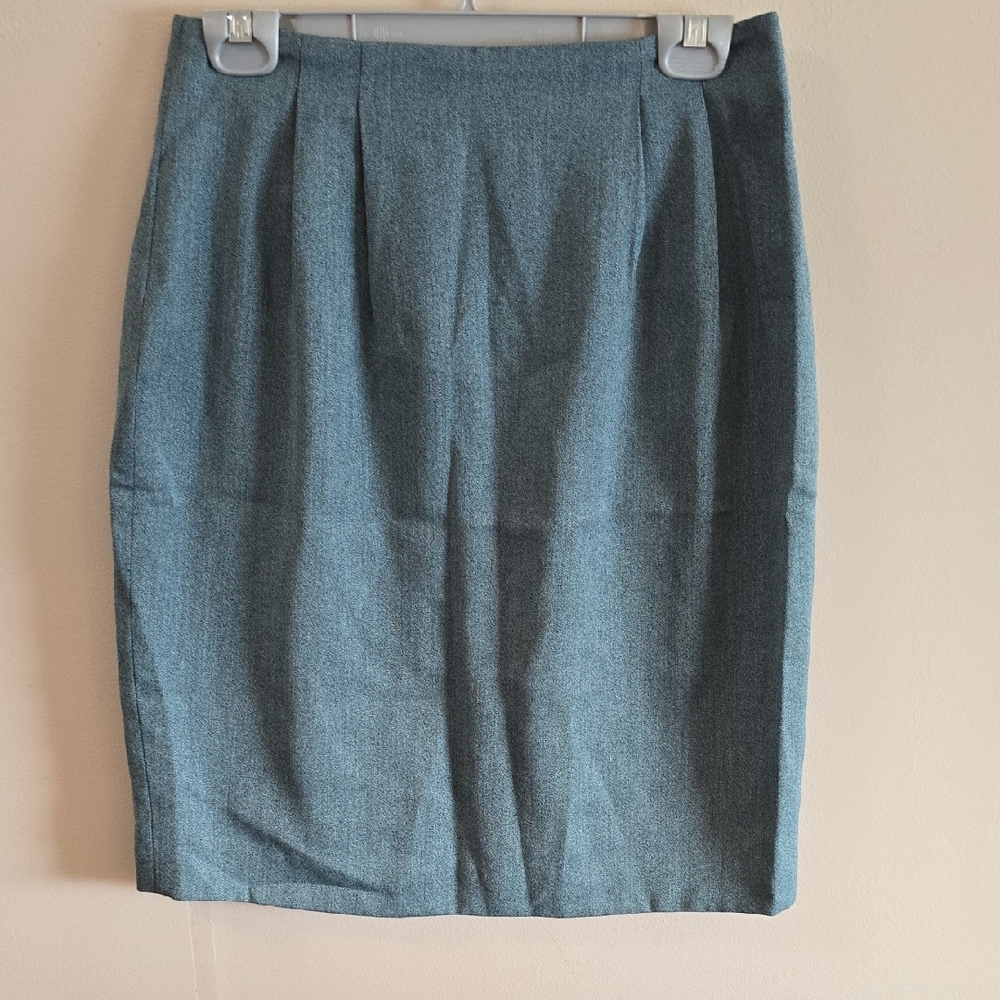 Casual Corner Teal Pencil Skirt